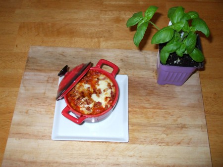 Oeuf en sauce tomate a l'espagnol